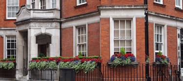 Facade of flats Mayfair