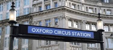 Oxford Circus underground station