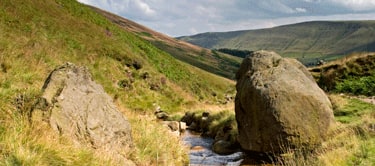 Edale valley, the Pennine way